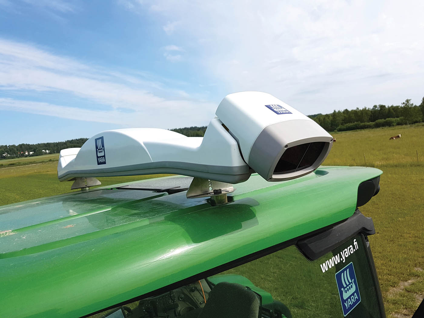 Скандинавський рентген Yara N-Sensor