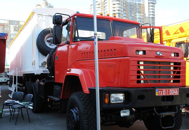 КрАЗ 6443-02 "Докер" 6х6 с двигателем ЯМЗ