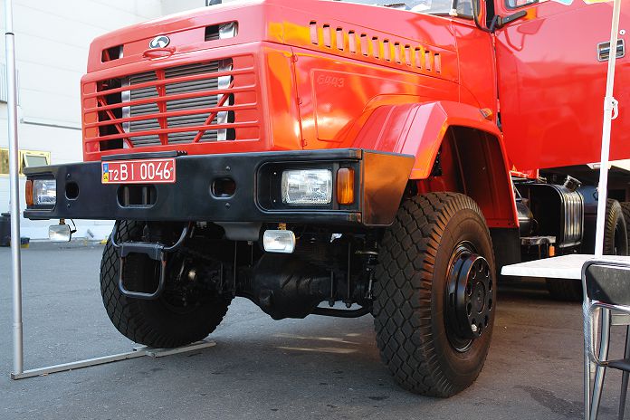 КрАЗ 6443-02 "Докер" 6х6 с двигателем ЯМЗ