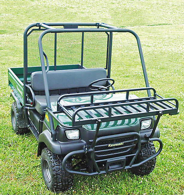 Фото 4. Мотопогрузчик Kawasaki Mule с передним багажником