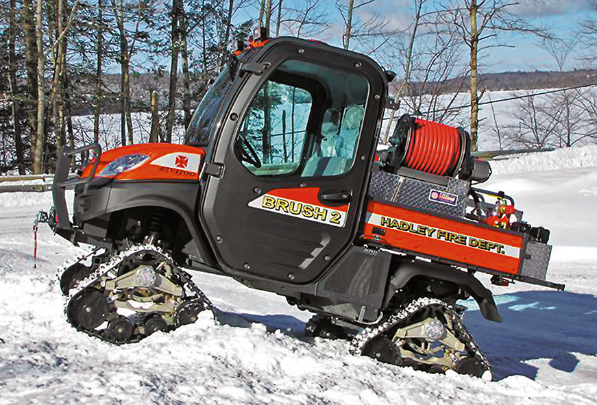 Фото 10. Kubota RTV1100 на гусеничном ходу